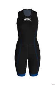W Trisuit St 2.0 Rear Zip black-royal