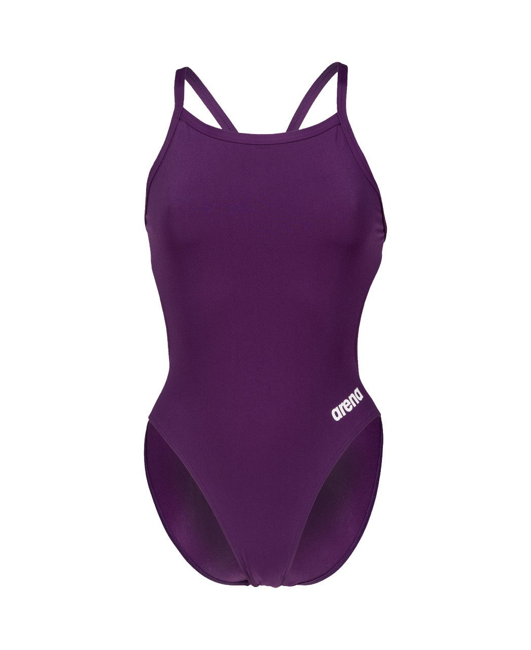 W Team Swimsuit Challenge Solid plum-white