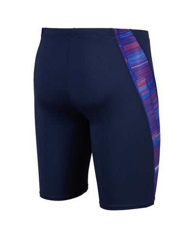 M Slow Motion Swim Jammer navy-neonblue