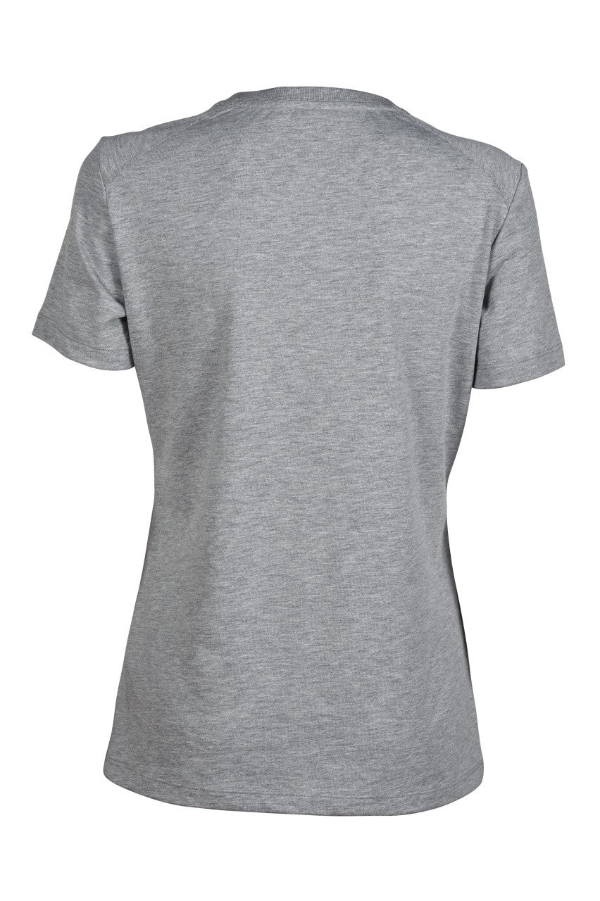 W Team T-Shirt Panel heather-grey