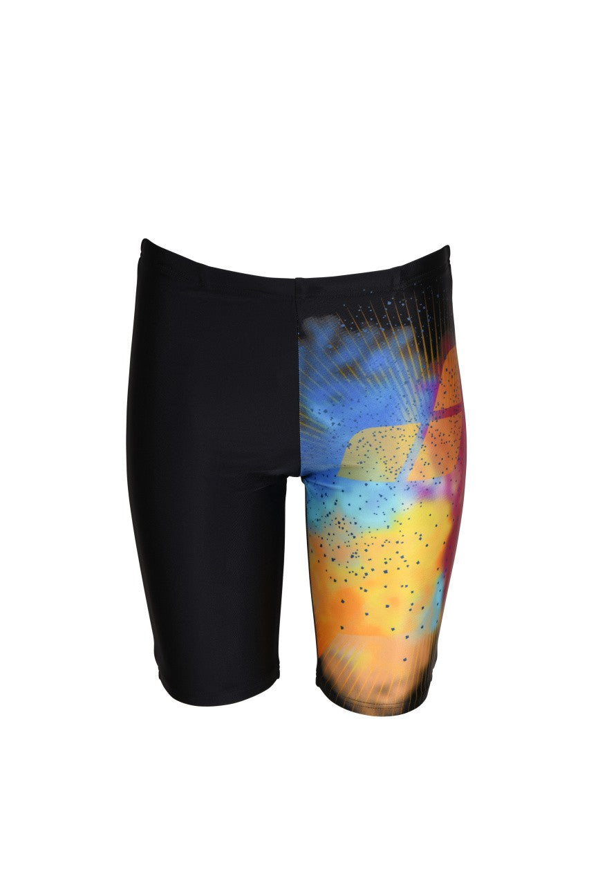 B Swim Jammer Placement black-multi