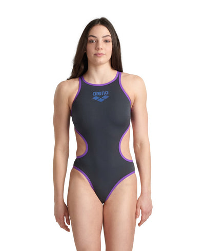 W Arena One Biglogo One Piece asphalt-purple