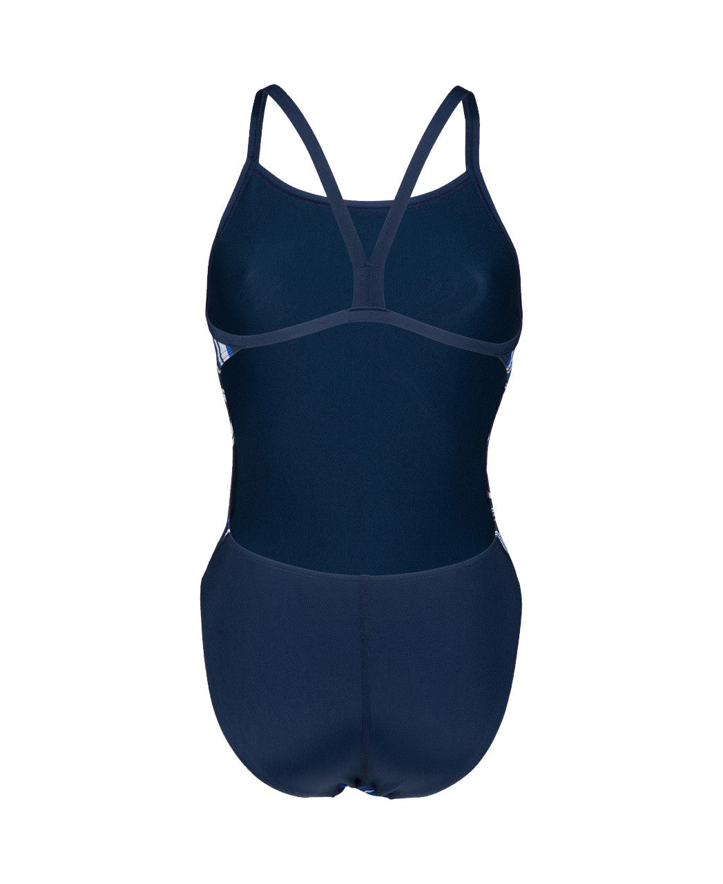 W Swimsuit Challenge Back Marbled navy-navymulti