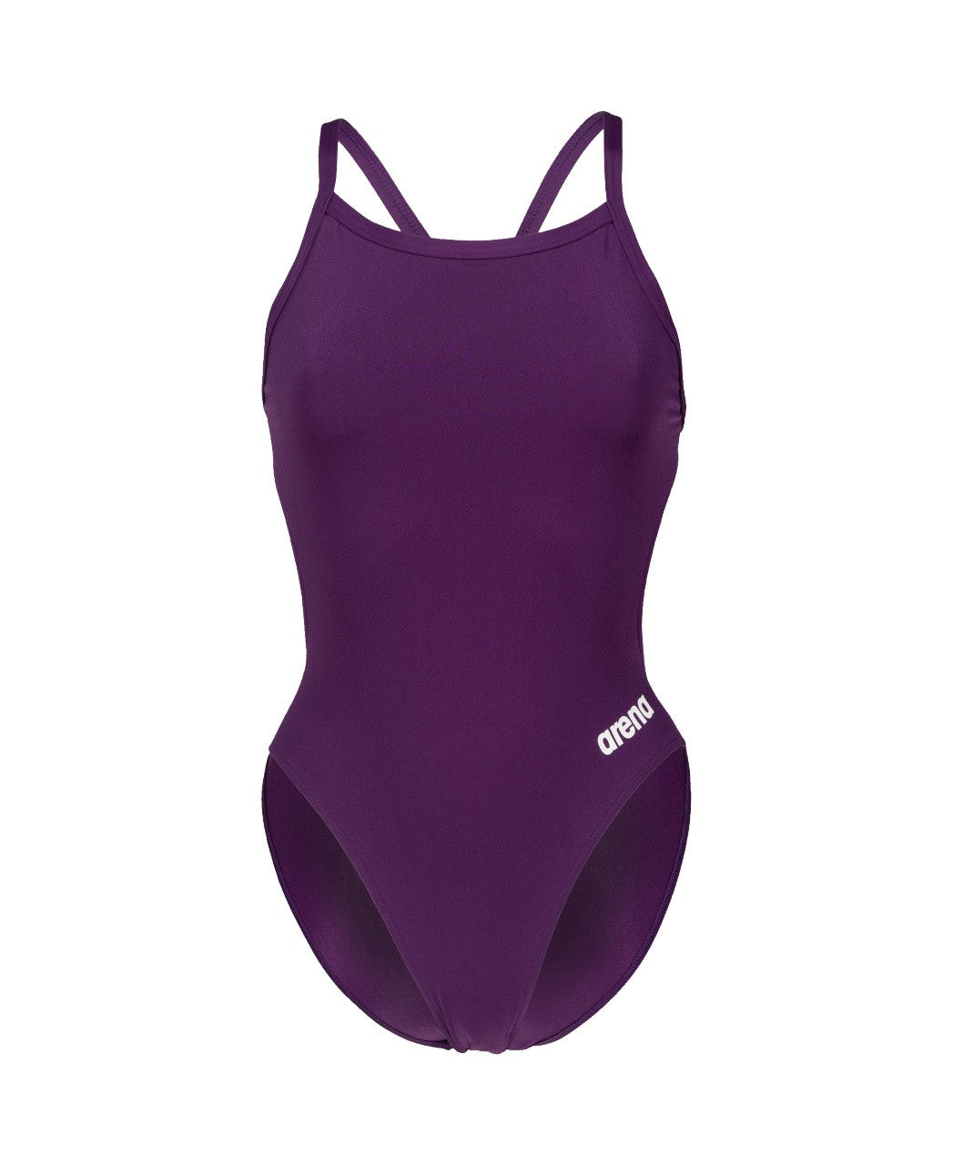 W Team Swimsuit Challenge Solid plum-white