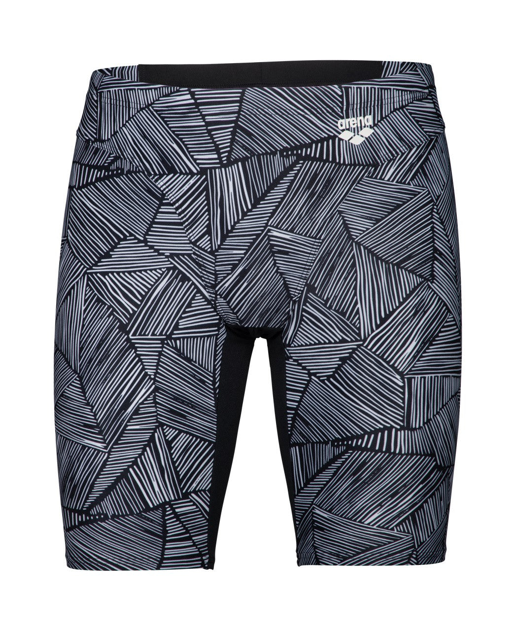 Men Overview Swim Jammer black-white-multi