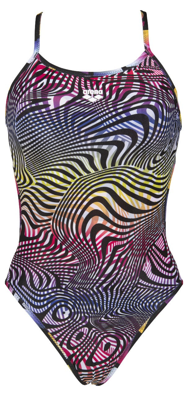 W Pop Reversible Challenge Back One Piece black-multi