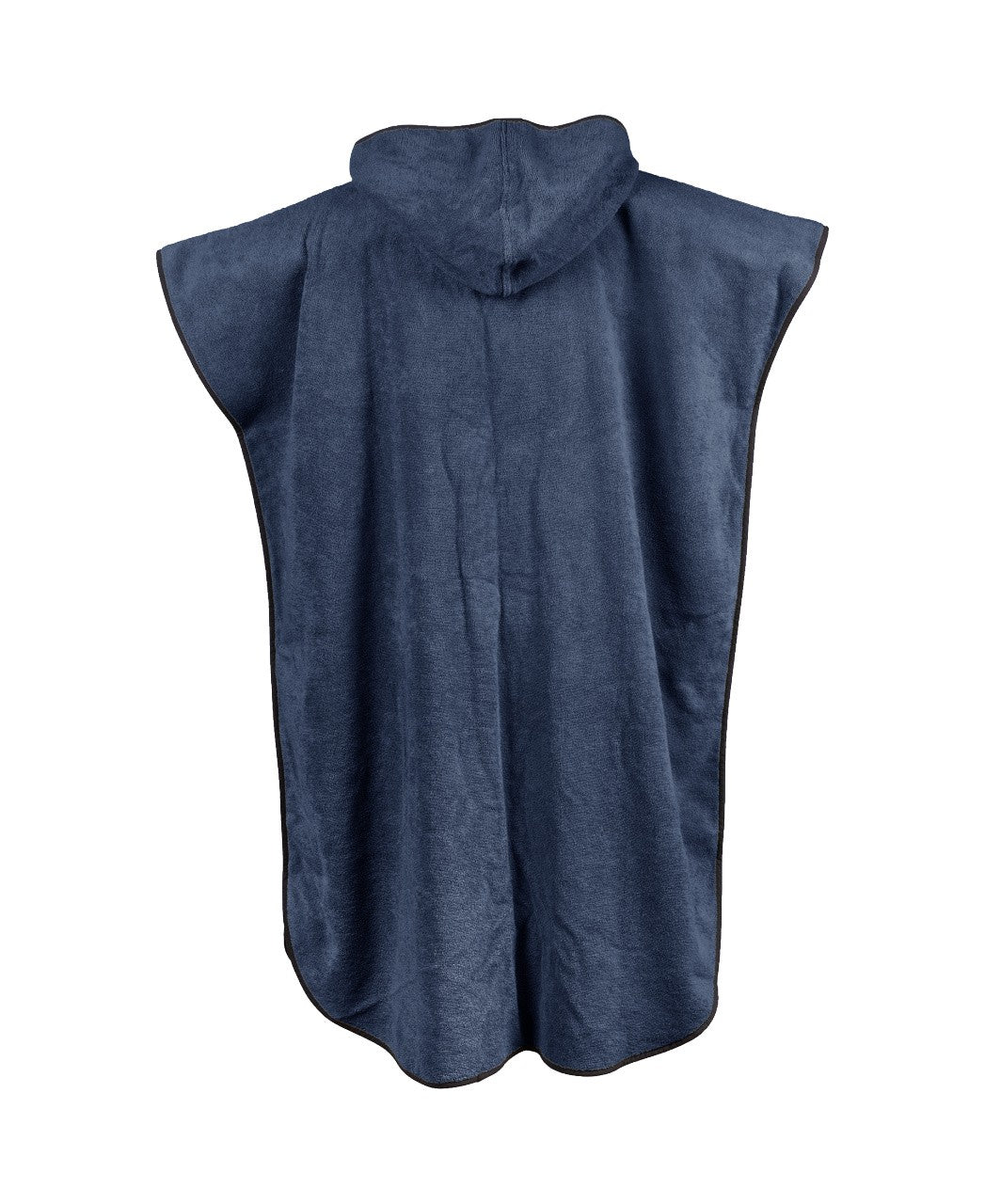 Hooded Poncho greyblue