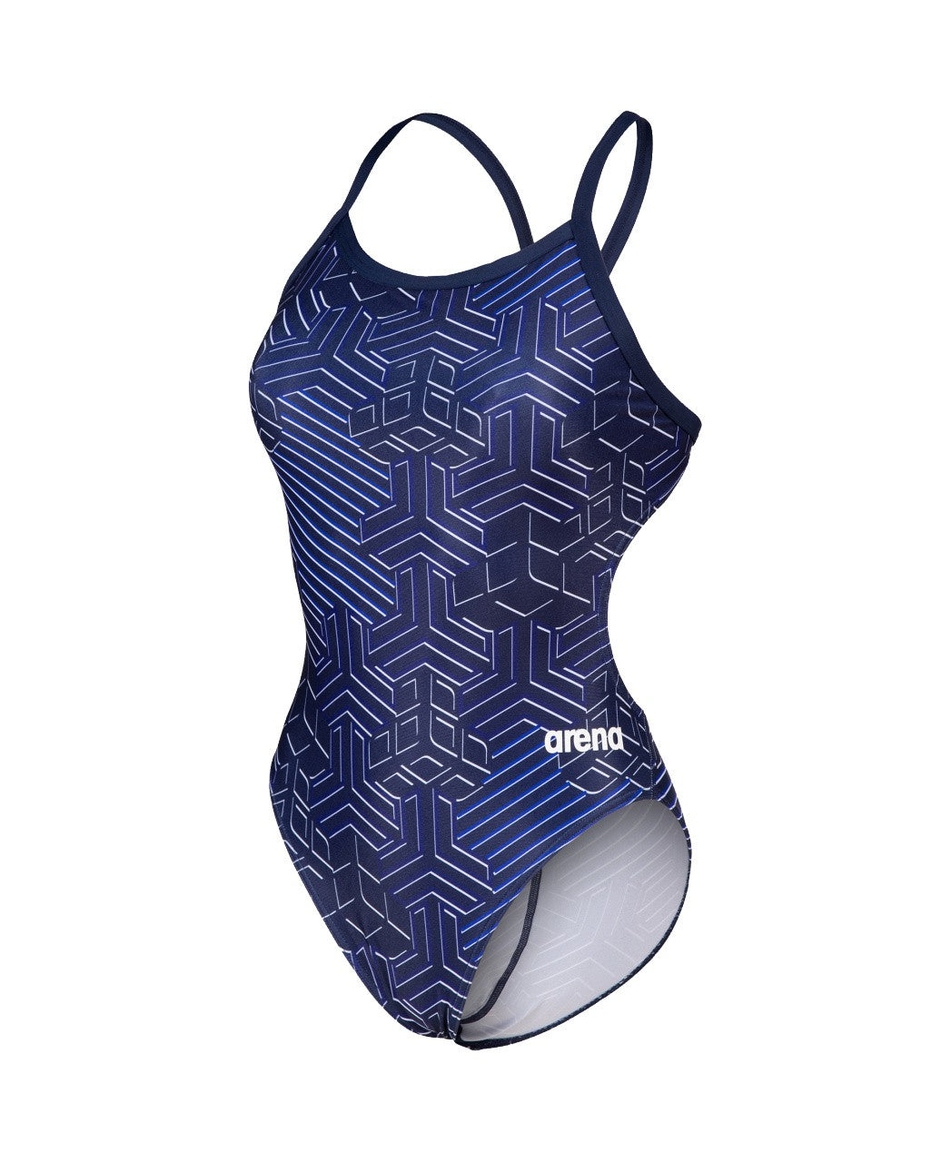 W Kikko Pro Swimsuit Challenge Back navy-navy multi