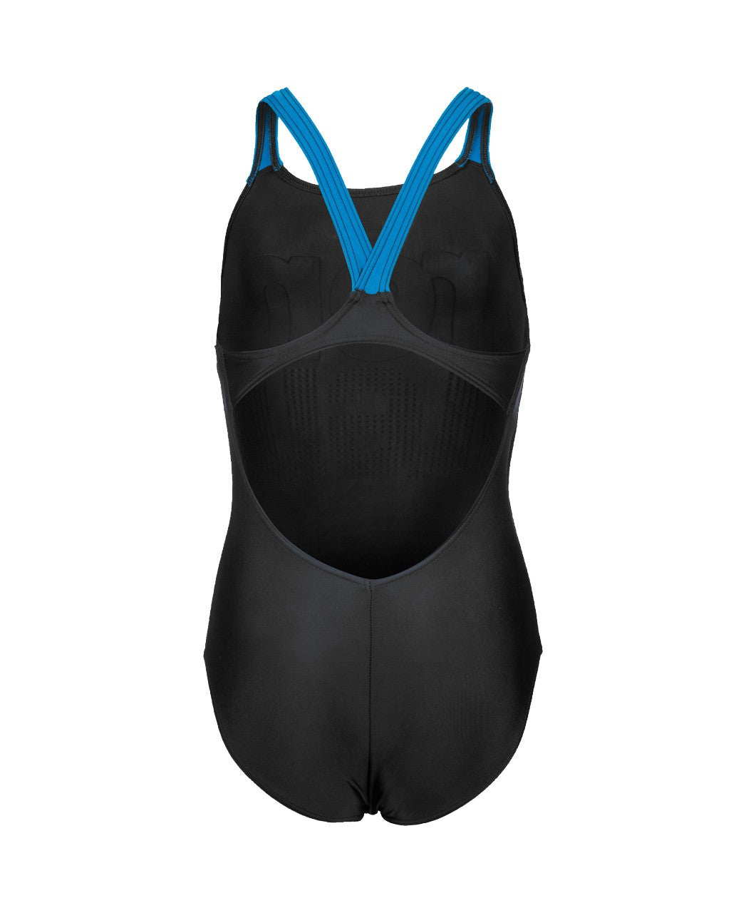 G Swimsuit V Back Graphic black-turquoise