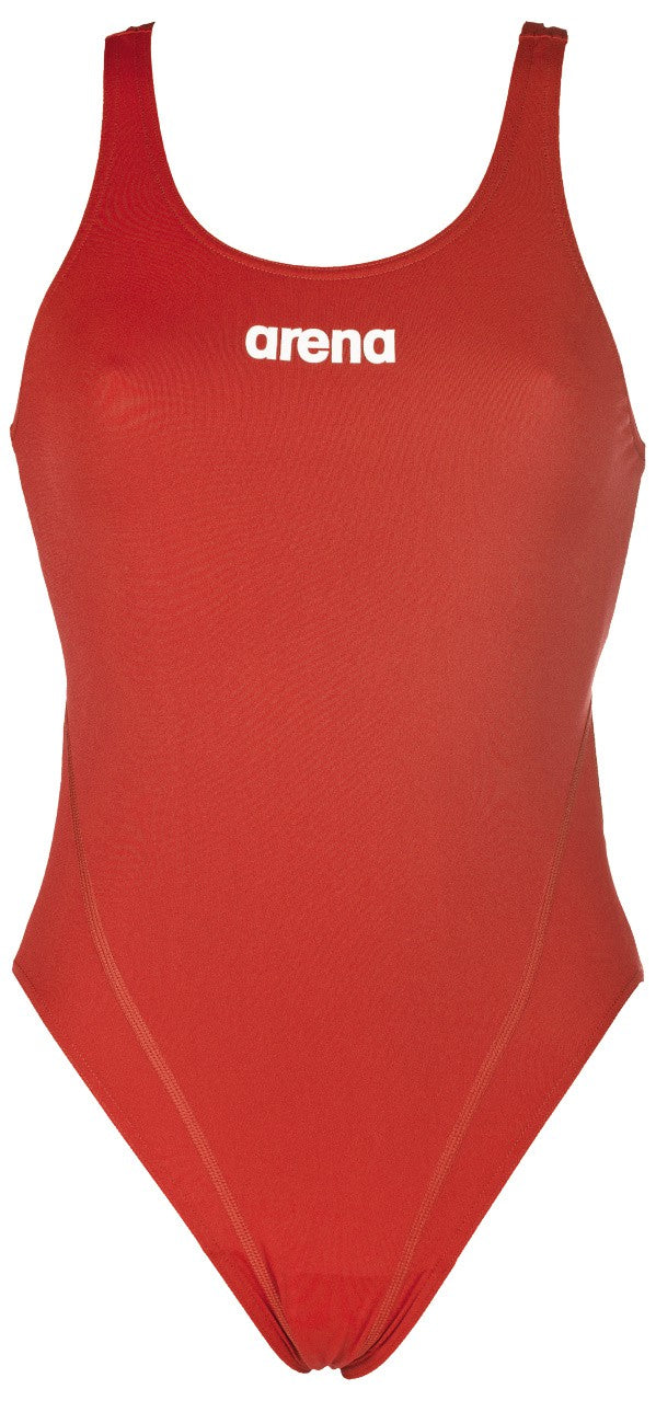 W Solid Swim Tech High red/white