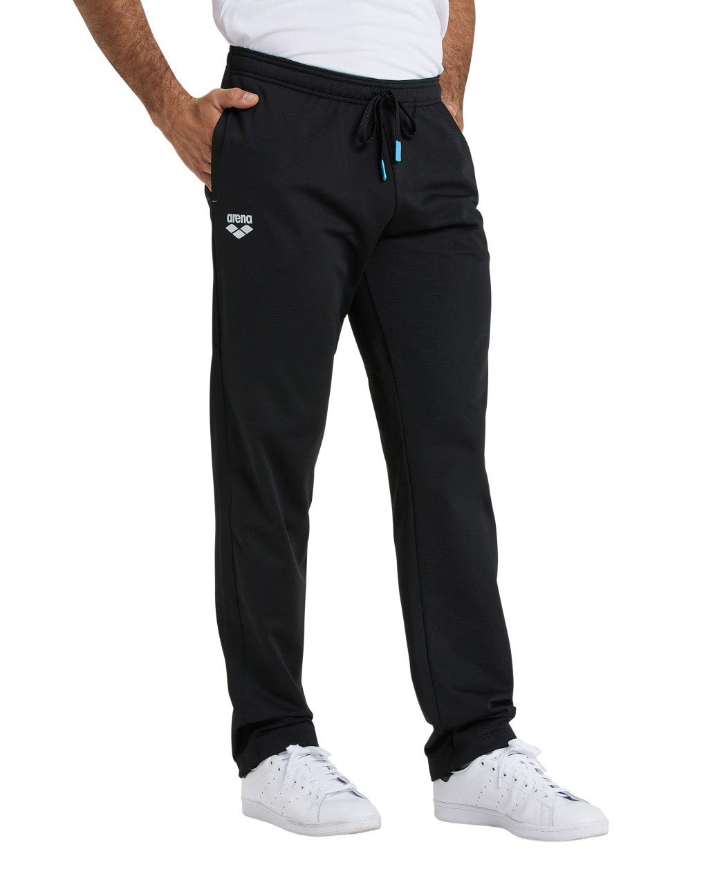 Team Pant Solid Knitted Poly black