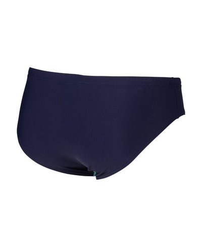 Men Waves Profile Brief navy-royal-turquoise-water