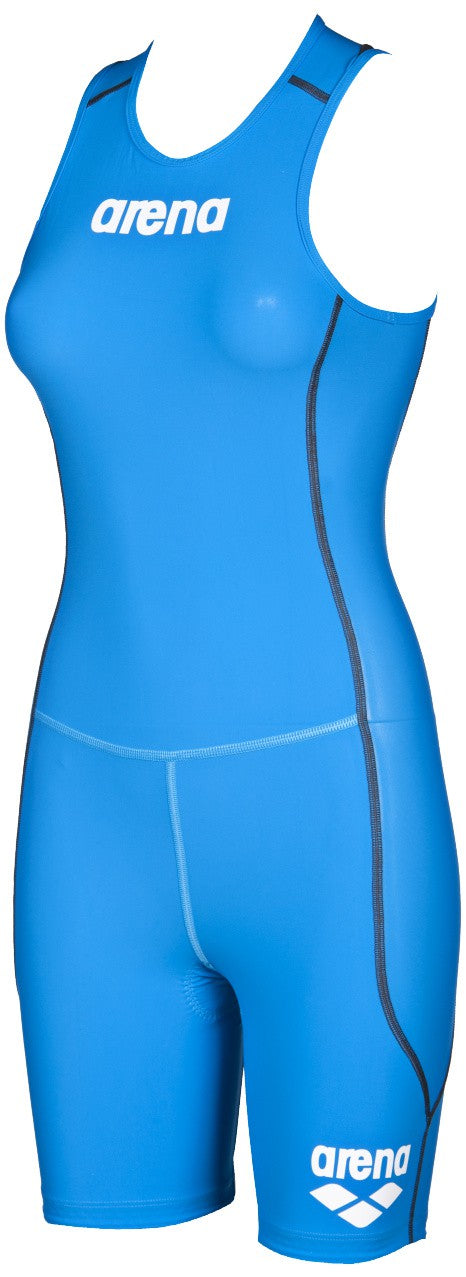 W Rear Zip Trisuit St brilliant-blue