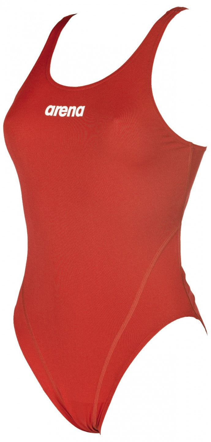 W Solid Swim Tech High red/white