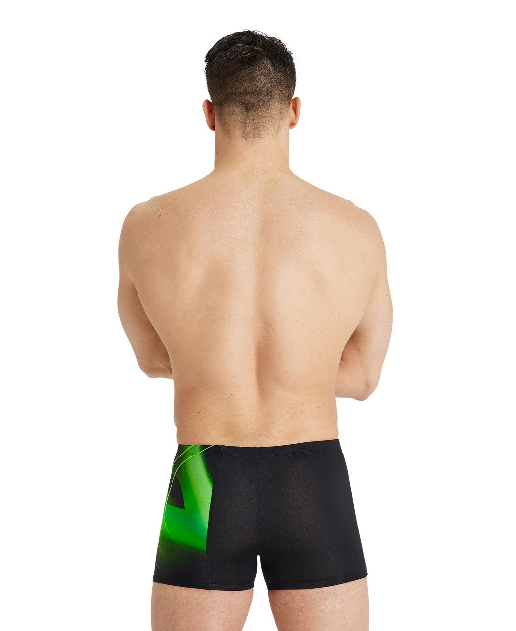 M Swim Short Placement black-green