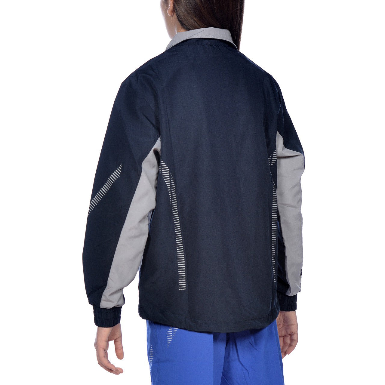 Jr Tl Warm Up Jacket navy/grey