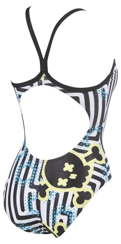 W Crazy Labyrinth Light Drop Back One P black-multi