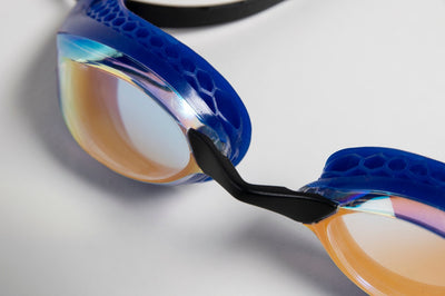 Airspeed Mirror yellow-copper-blue