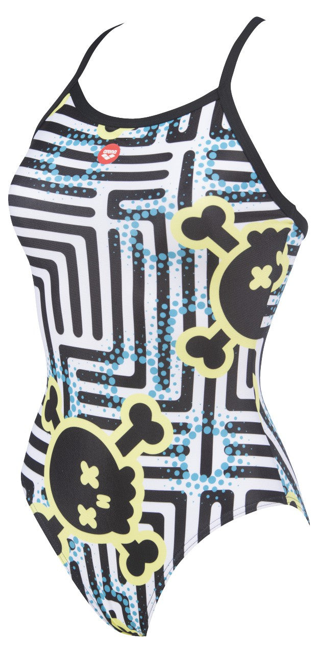 W Crazy Labyrinth Light Drop Back One P black-multi