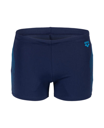 M Swim Short Graphic navy-turquoise