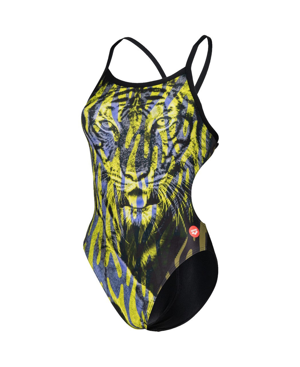 W Crazy Swimsuit Challenge Back black-multi