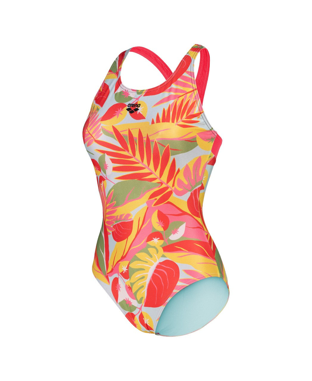 W Tropic Swimsuit Control Pro Back Low fluored-multi