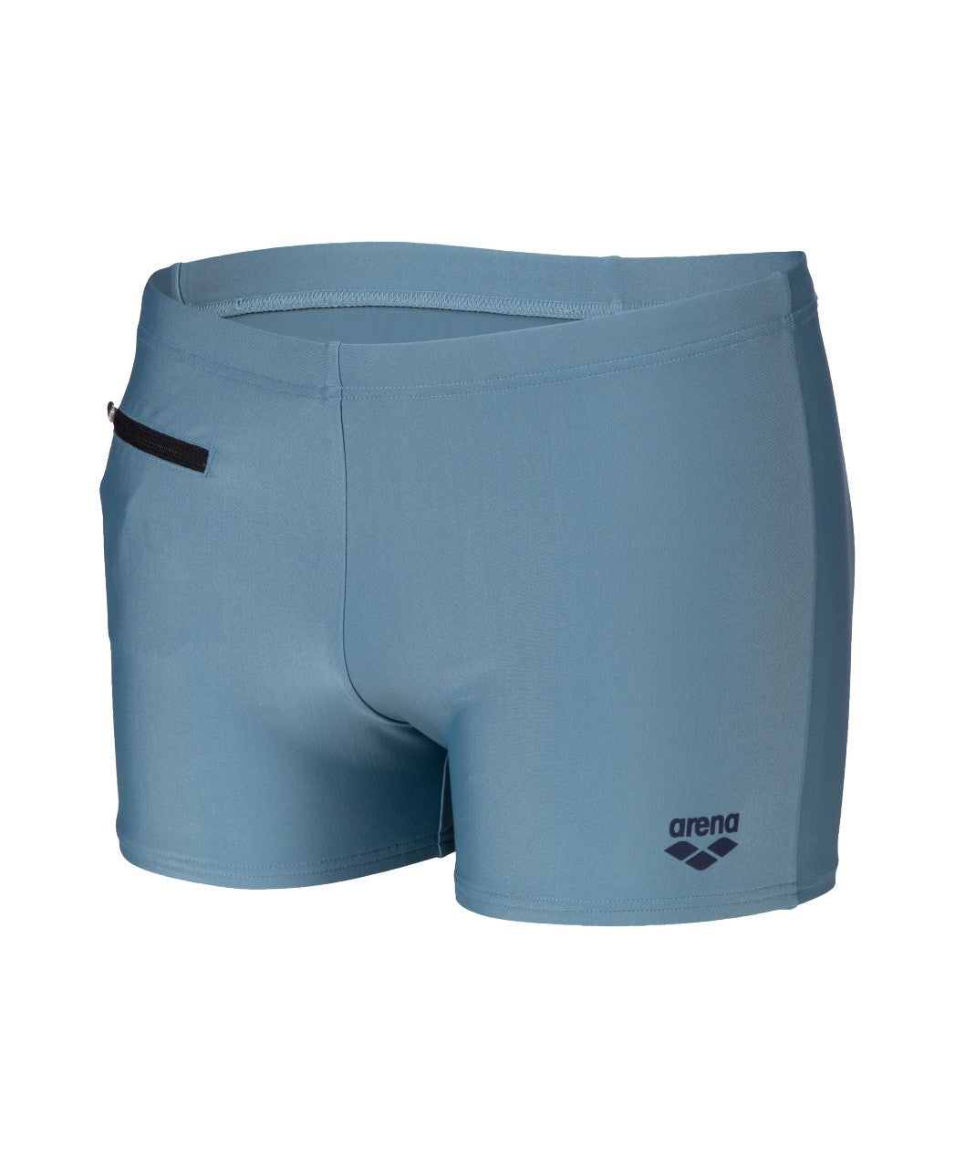 M Zip Swim Short stone-grey