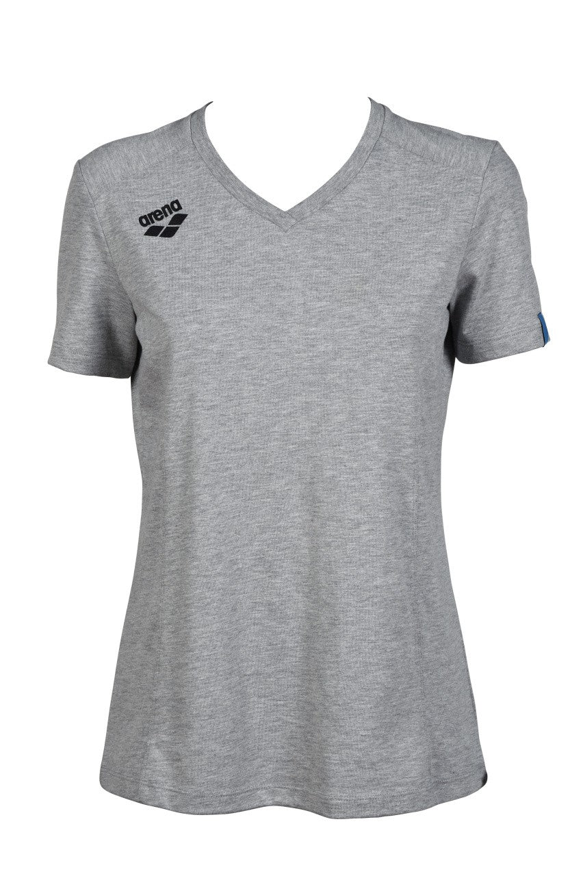 W Team T-Shirt Panel heather-grey