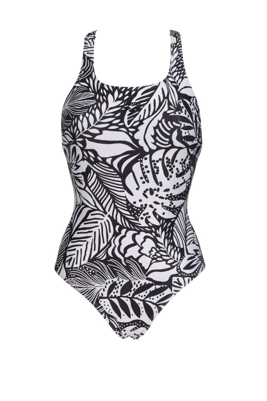 W Swimsuit Swim Pro Back Allover black-multi