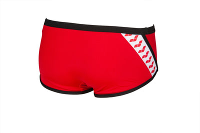 M Team Stripe Low Waist Short red-black