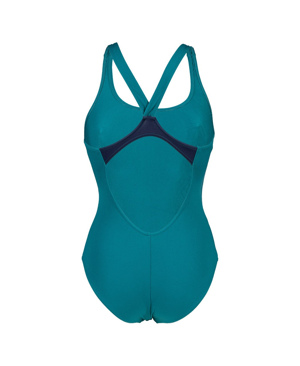 W Kikko Pro Swimsuit V Back Graphic greenlake-navy