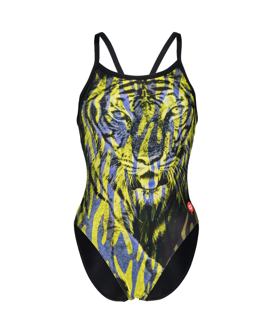 W Crazy Swimsuit Challenge Back black-multi