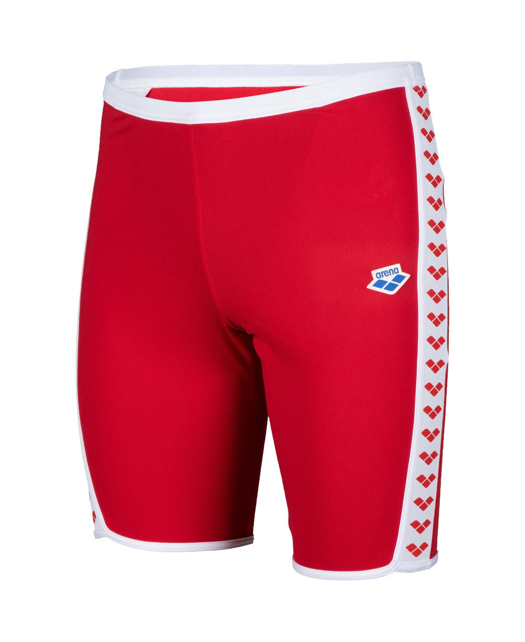 M Icons Swim Jammer Solid red-white