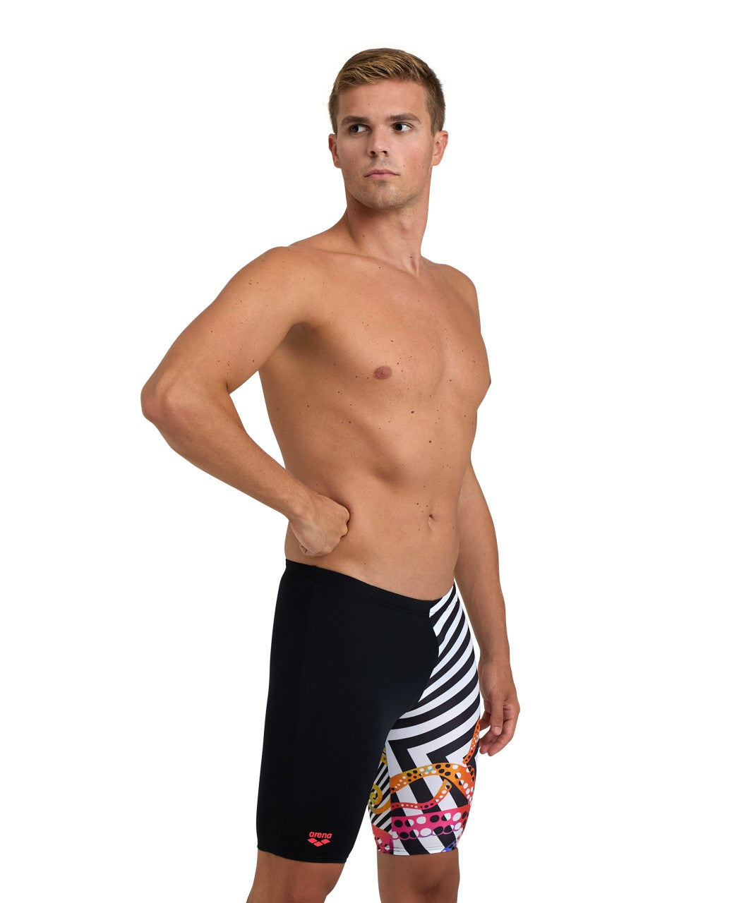 M Crazy Octopus Jammer black/white-multi