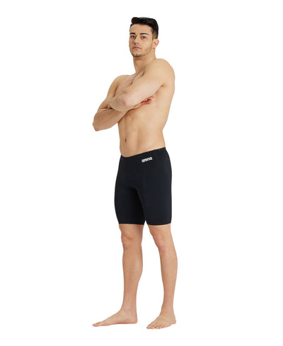 M Team Swim Jammer Solid black-white