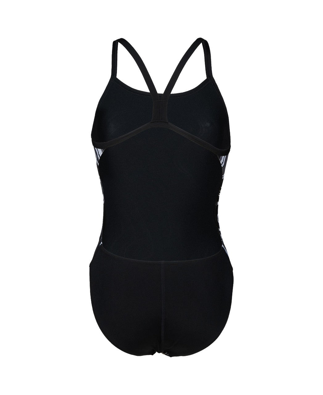 W Swimsuit Challenge Back Marbled black-blackmulti