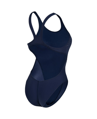 W Team Swimsuit Swim Tech Solid navy-white