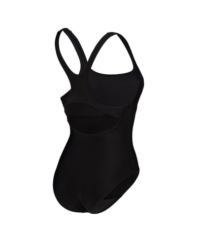 W Solid Swimsuit Control Pro Back B black