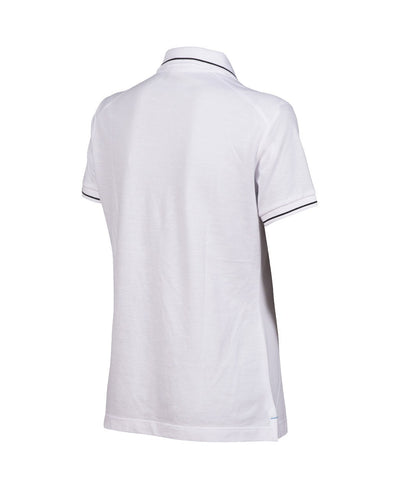 W Team Poloshirt Solid Cotton white