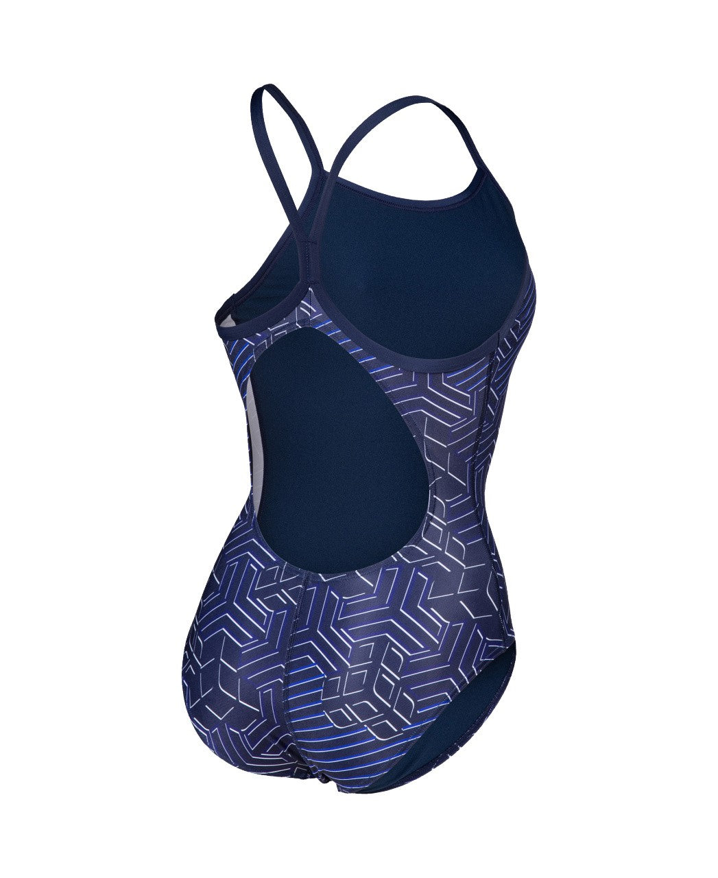 W Kikko Pro Swimsuit Lightdrop Back navy-multi