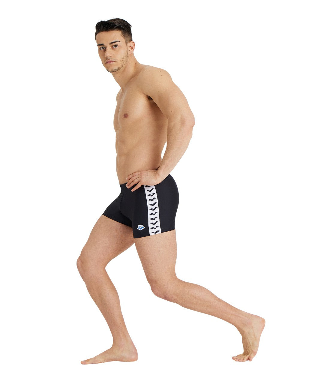 M Icons Swim Short Solid black