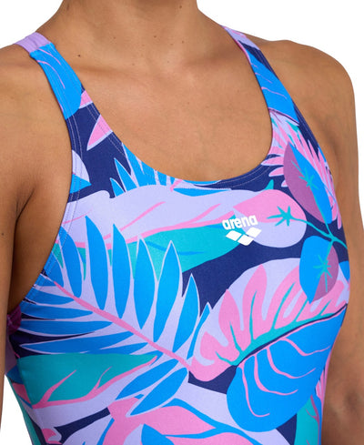 W Tropic Swimsuit Control Pro Back Low lavanda-multi