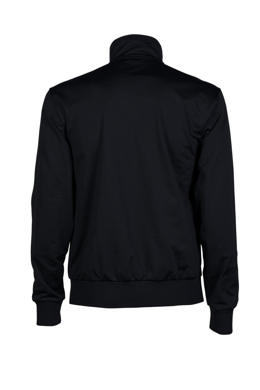 Team Jacket Panel Knitted Poly black