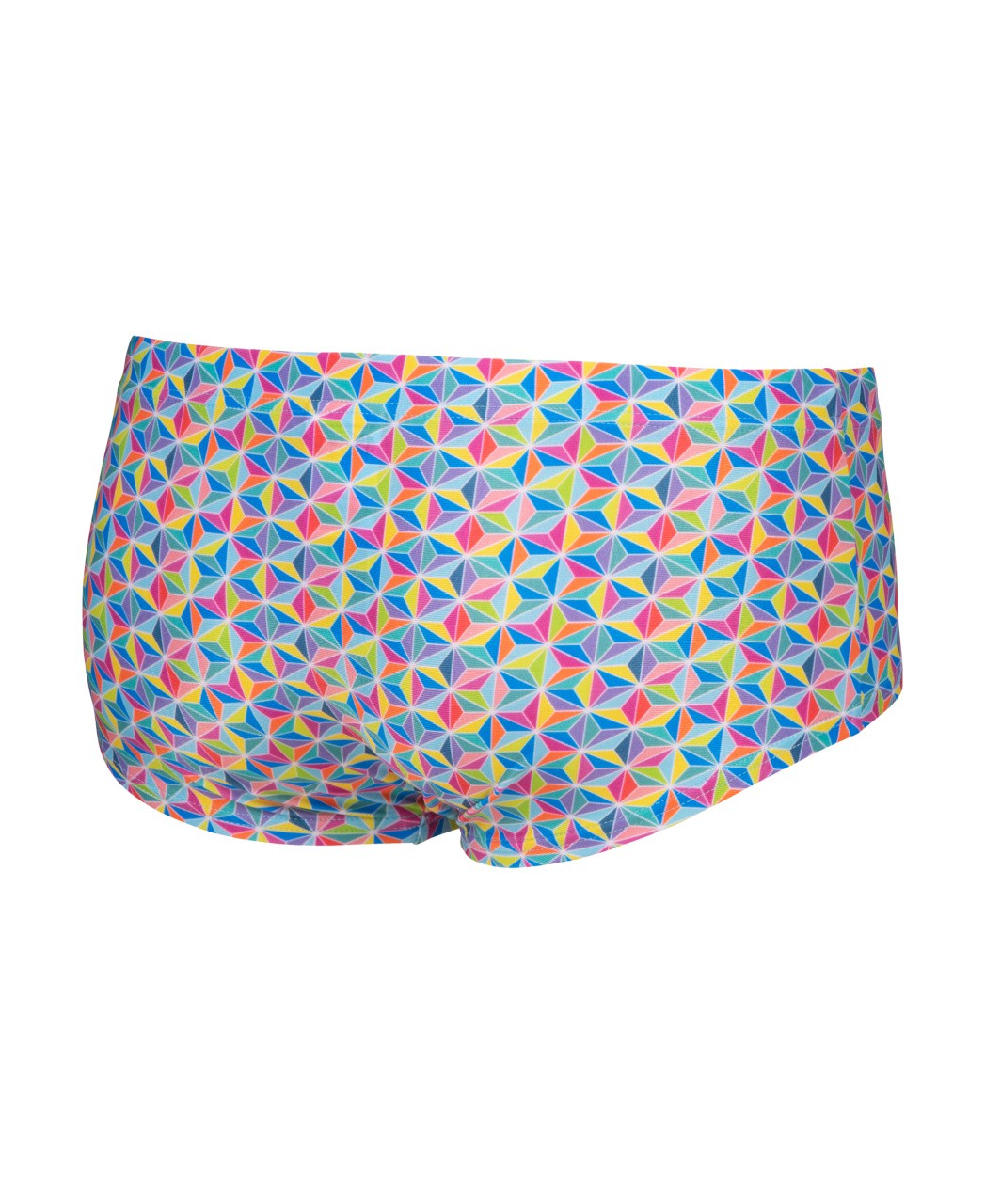 Men Starfish Low Waist Swim Short white-multi