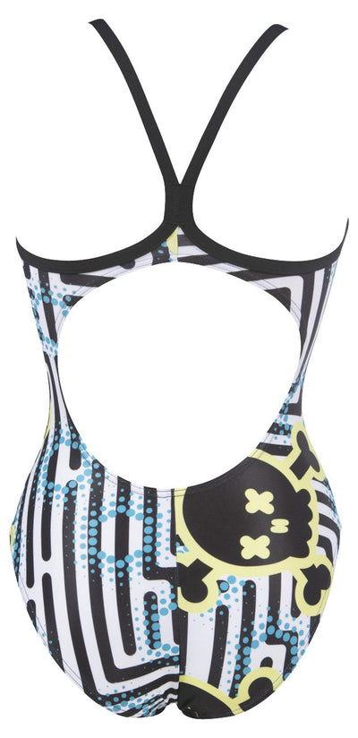 W Crazy Labyrinth Light Drop Back One P black-multi