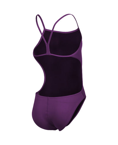 G Team Swimsuit Challenge Solid plum-white