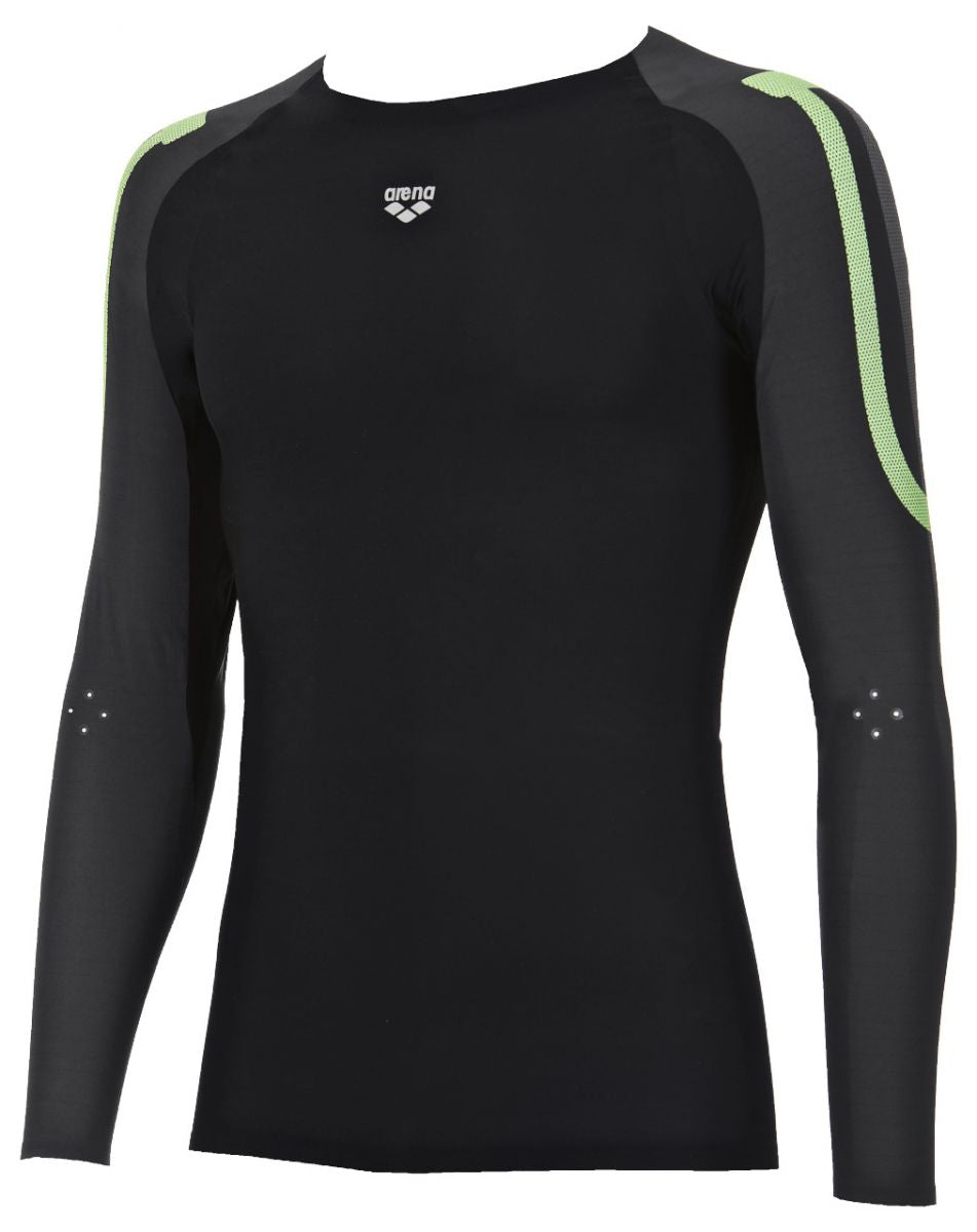 M Carbon Compression Long Sleeve black/deep-grey