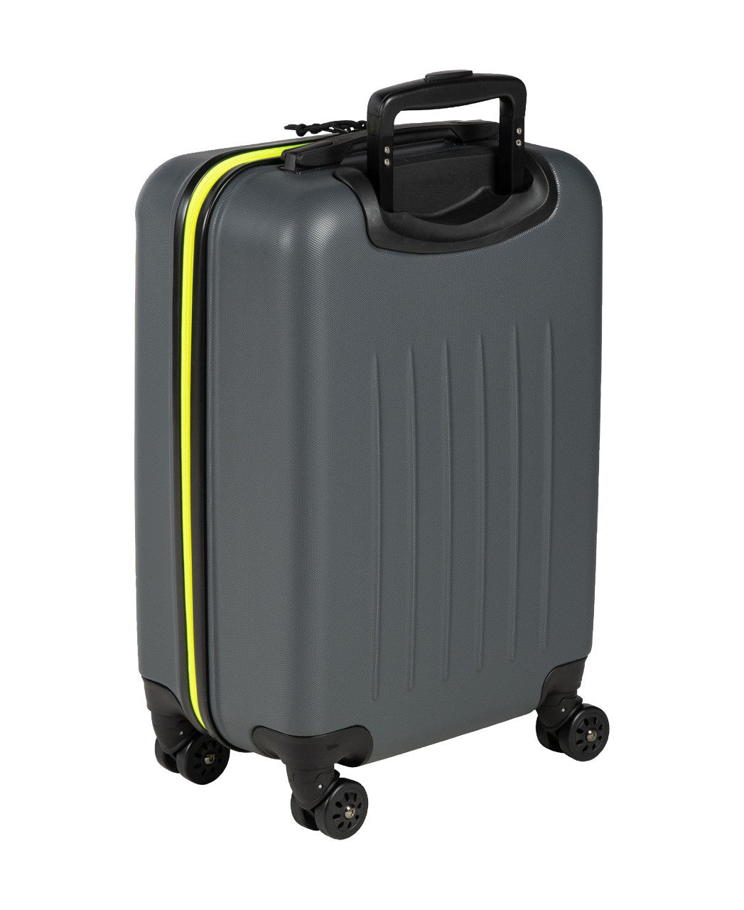 Hard Shell Cabin Trolley darksmoke-neonyellow