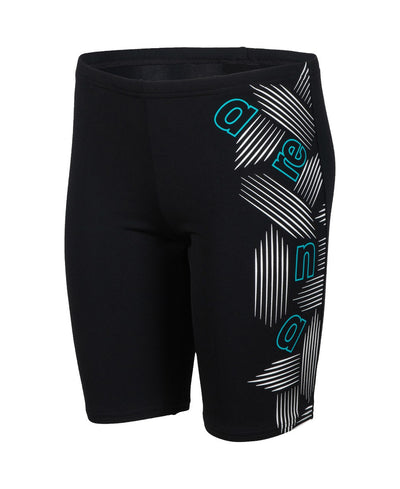 B Swim Jammer Graphic black