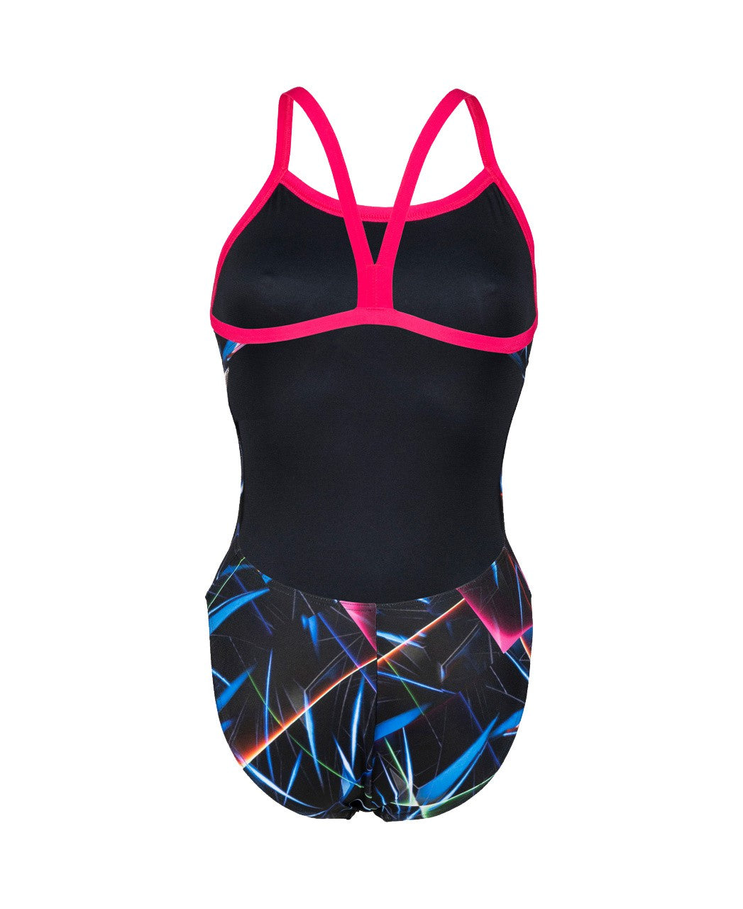 W Swimsuit Challenge Back Allover black-multi-rose